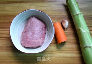 Stir-fried Pork with Lettuce recipe