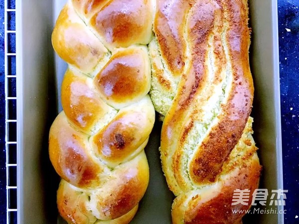 Coconut Braided Bread recipe