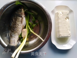 River Crucian Tofu Soup recipe