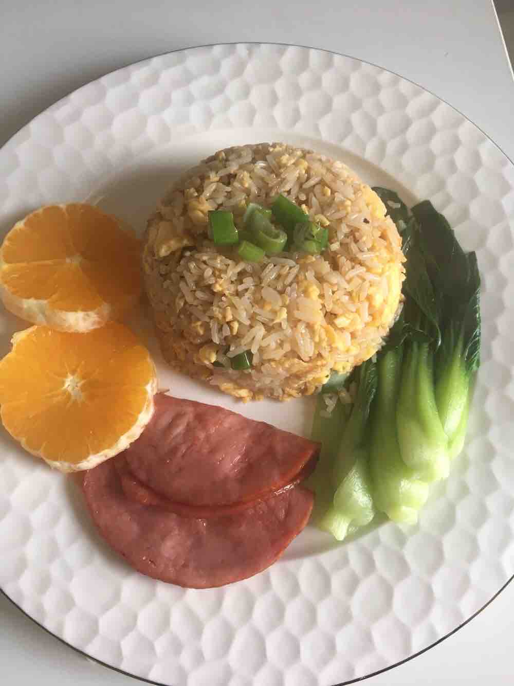 Colorful Delicious Egg Fried Rice recipe