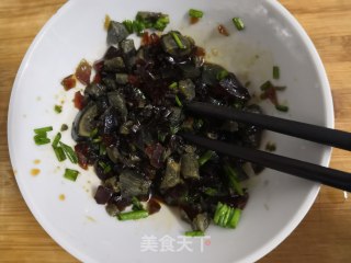 Tofu with Preserved Egg recipe