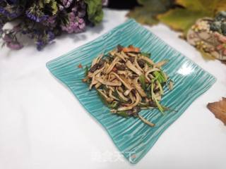 Stir-fried Pleurotus Eryngii with Beef recipe