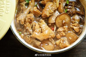 Beiding Cast Iron Pot Recipe｜eating Chicken for Chinese New Year, Good Luck! Let's Have A Pot of Delicious Mushroom Stewed Chicken~ recipe