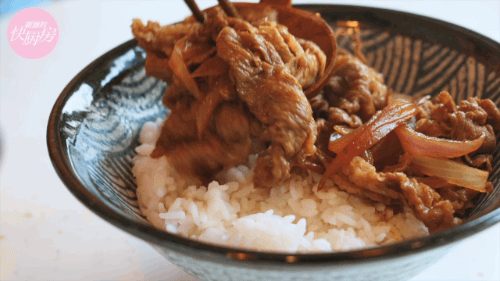 Hot Spring Egg Beef Rice recipe