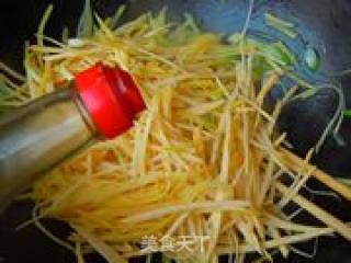 Vinegar Sweet Potato Shreds recipe