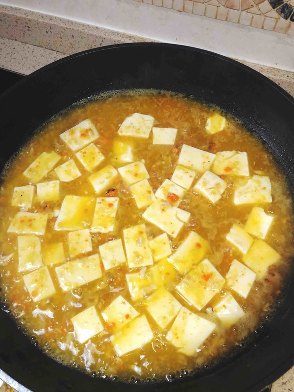 Crab Tofu recipe