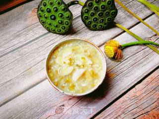 Lily Mung Bean Congee recipe