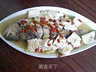 Yellow Croaker Stewed Tofu recipe