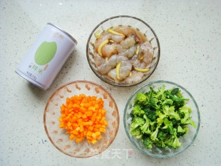 Vegetable Shrimp Congee recipe