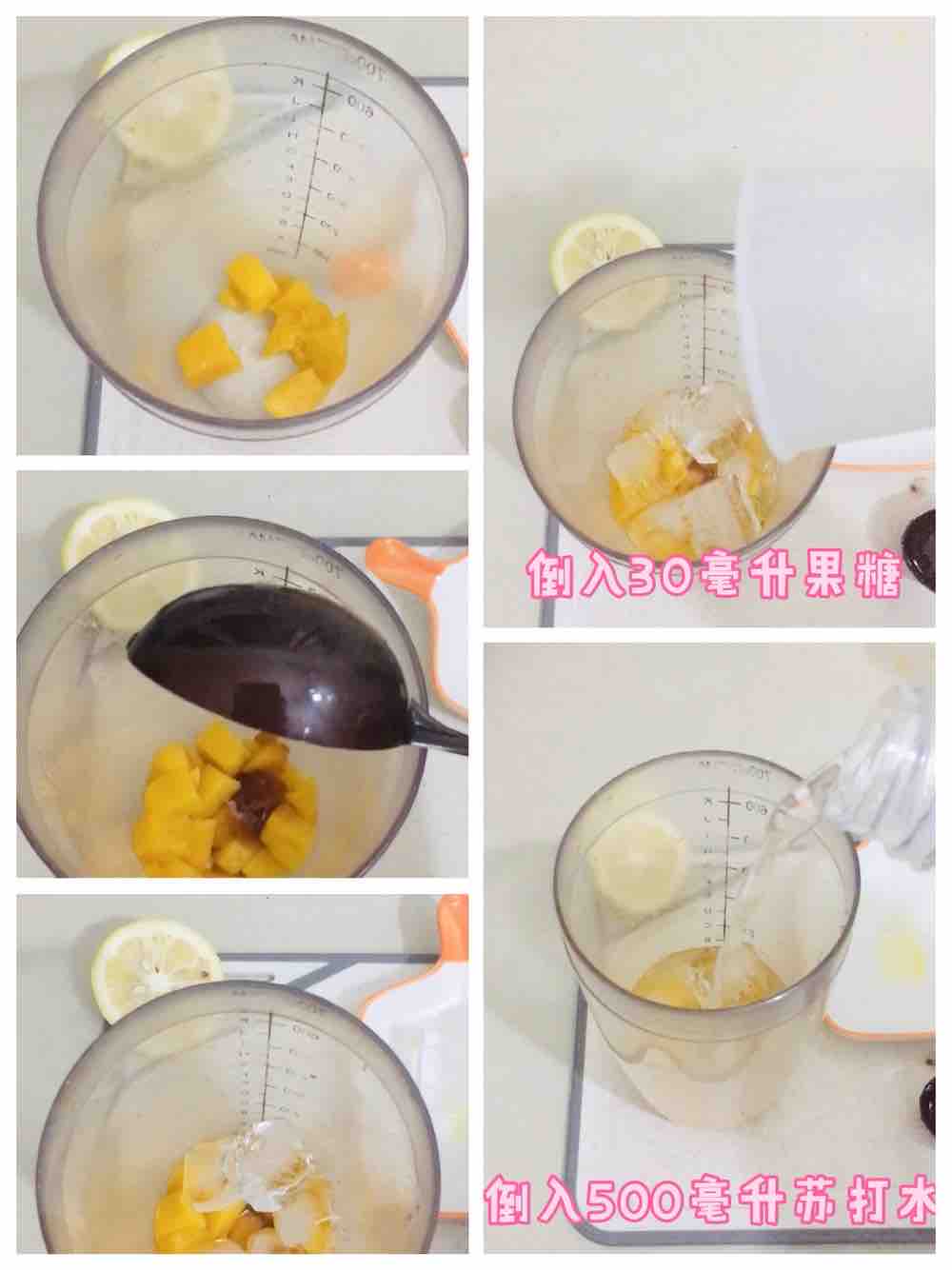 Lemon Mango Soda recipe