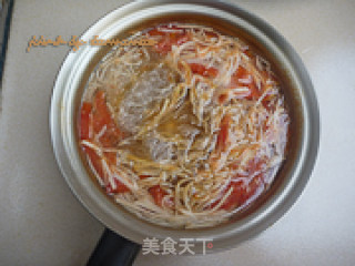 Pleurotus Eryngii Vermicelli Soup recipe