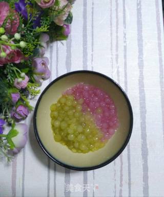 Colorful Sago Starry Cup recipe