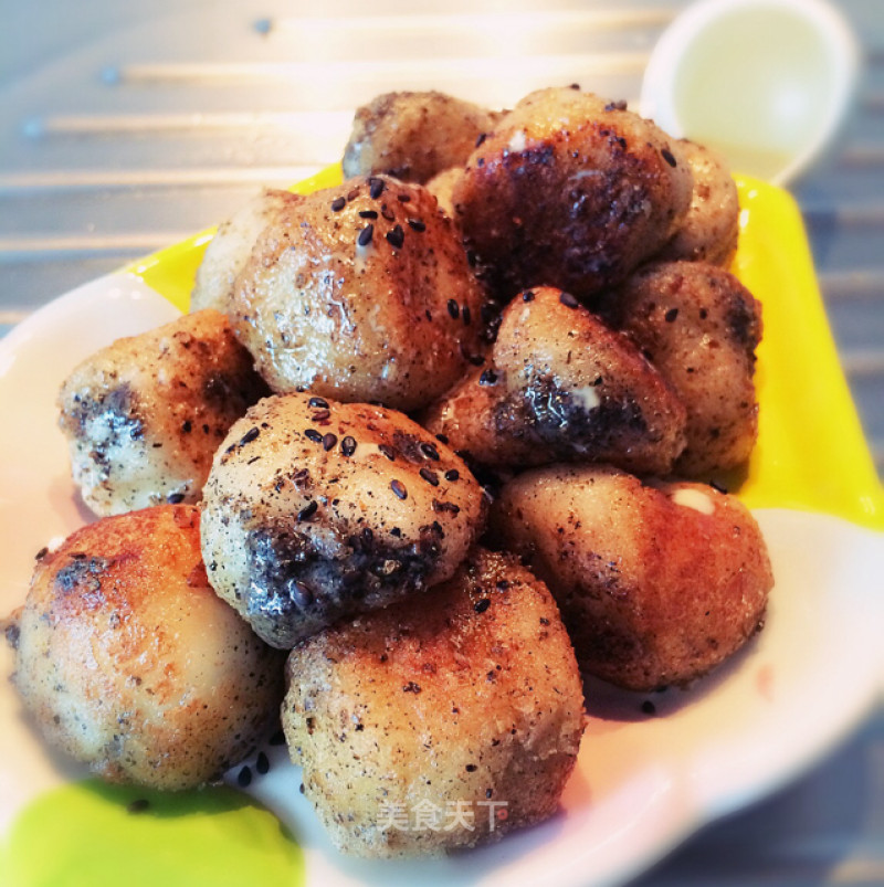 Mouthful Glutinous Rice Balls recipe