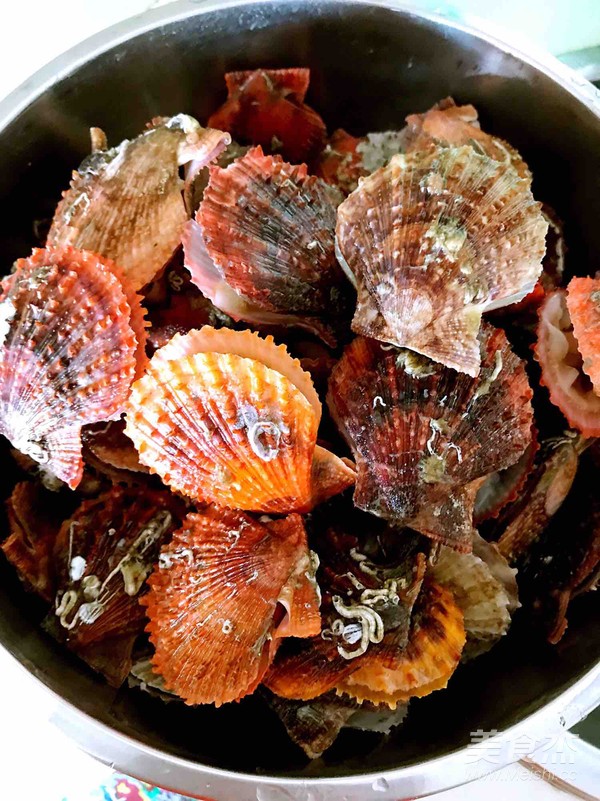 Boiled Small Scallops recipe