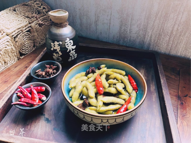 Salted Edamame is Simple and Delicious, It’s A Must for A Night Snack recipe