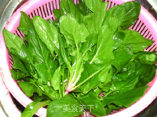 Spinach and Pork Liver Soup recipe