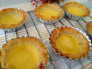 Dumpling Preserved Egg Tart recipe