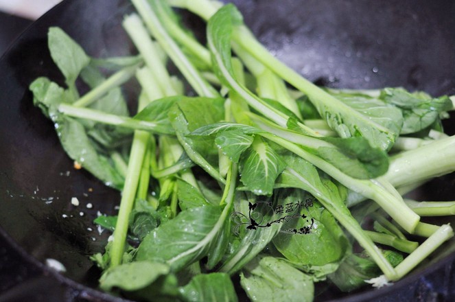 Garlic Choy Sum recipe