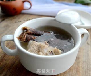 Five Fingers and Peach Pork Ribs Soup recipe