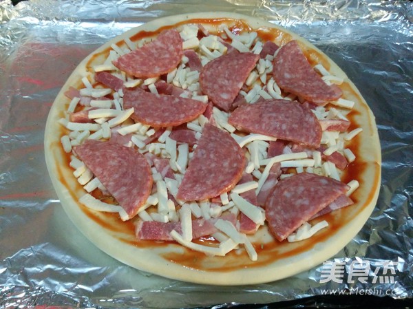 Pure Meat Pizza recipe