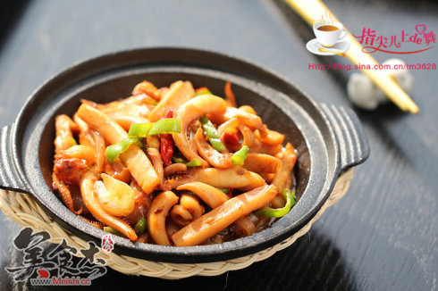 Sauteed Shredded Squid recipe