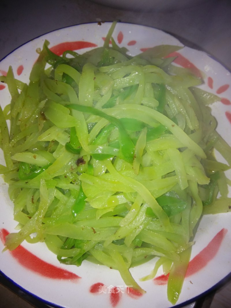 Stir-fried Shredded Lettuce recipe