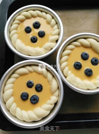 #aca烤明星大赛#~pumpkin Pudding Bread recipe