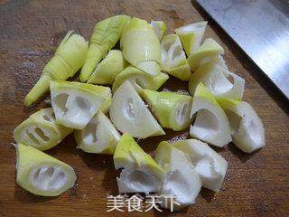 Boiled Double Bamboo Shoots with Bacon recipe