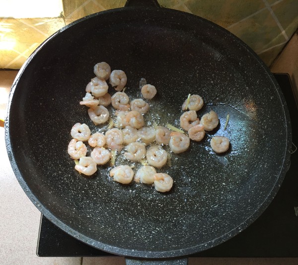 Fried Shrimp with Cucumber recipe