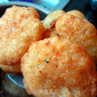 Fried Glutinous Rice Cake recipe