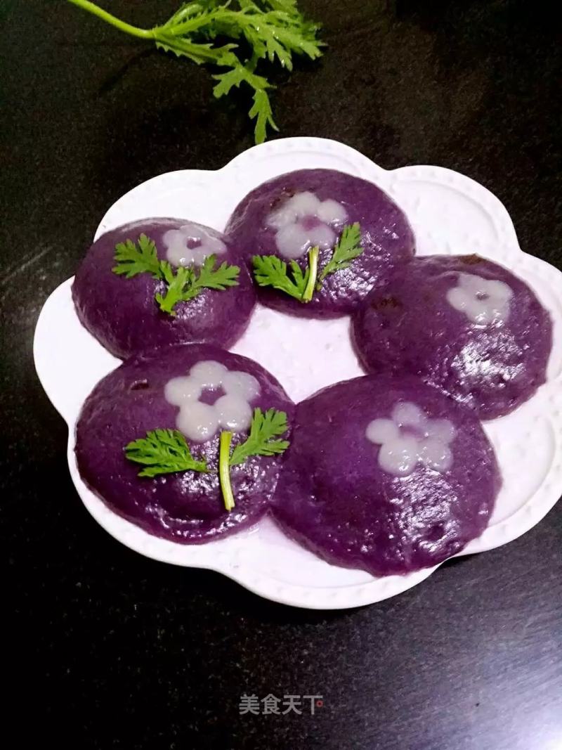 (northeast) Purple Sweet Potato Glutinous Rice Cake recipe