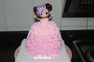 Confused Doll Cake recipe