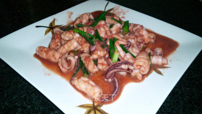 Grilled Squid in Southern Milk Sauce (lazy Dish) recipe