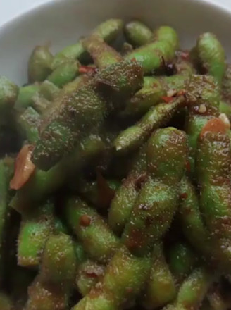 Spicy Fried Edamame recipe