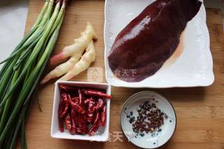 Stir-fried Pork Liver with Green Onion and Ginger recipe