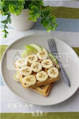 Healthy Afternoon Tea: Banana Waffles recipe