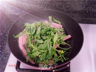 Fried Noodles with Choy Sum and Egg recipe