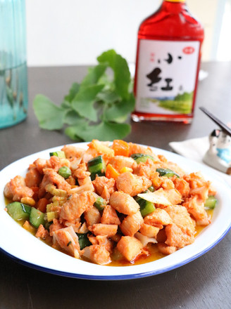 Kung Pao Chicken with Red Oil