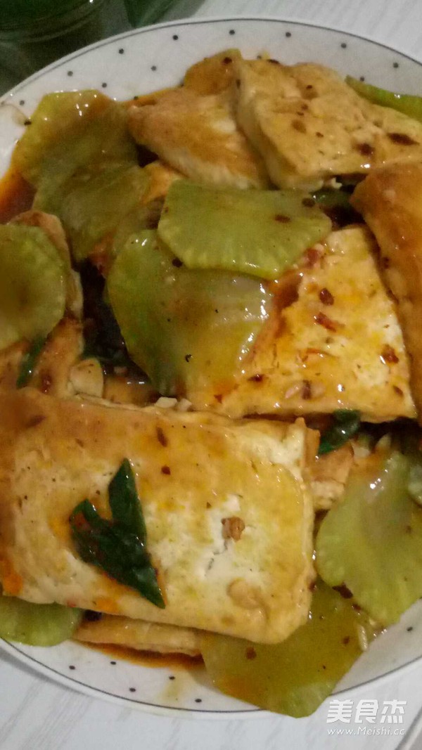 Roasted Tofu with Lettuce recipe