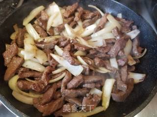 Fried Beef with Onion recipe