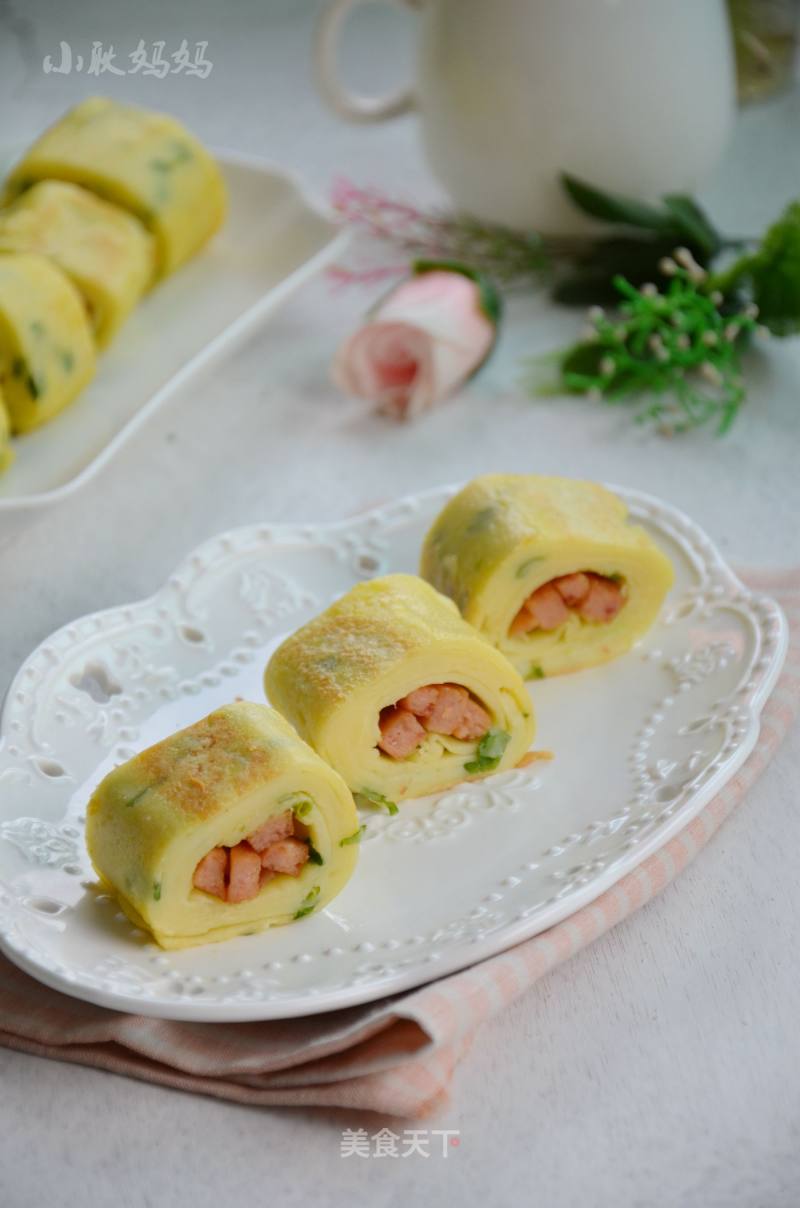 Luncheon Meat and Egg Burrito