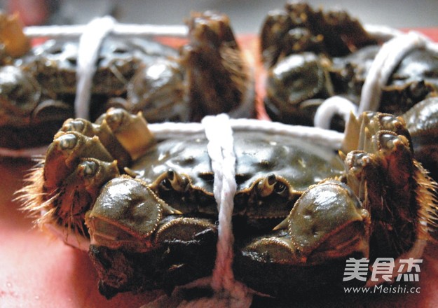 Steamed Hairy Crabs recipe