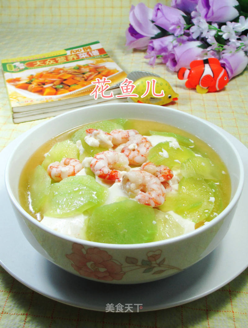 #trust of Beauty#shrimp Lettuce Boiled Tofu recipe