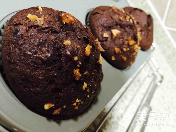 Super Fast! Banana Chocolate Muffin! recipe