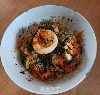 Korean Spicy Sauce Bibimbap recipe