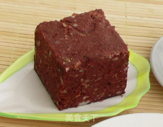 Hebei Snacks: Pork Blood Cake recipe