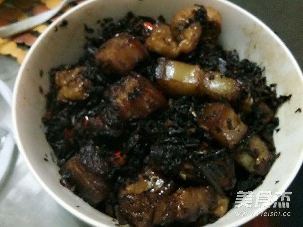 Braised Pork with Mei Cai recipe