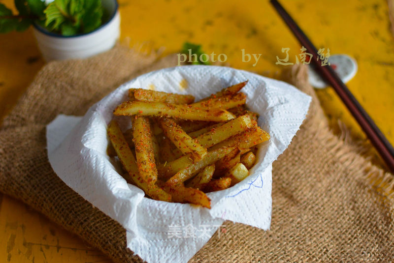 Homemade French Fries, Just Use The Most Common Wok recipe