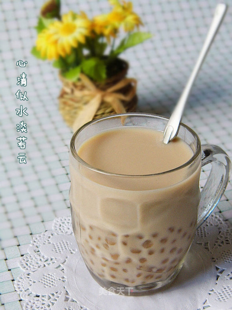 Microwave Can Also Cook Sago——————————【pearl Milk Tea】