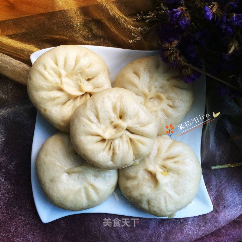 Homemade Green Pepper Pumpkin Buns